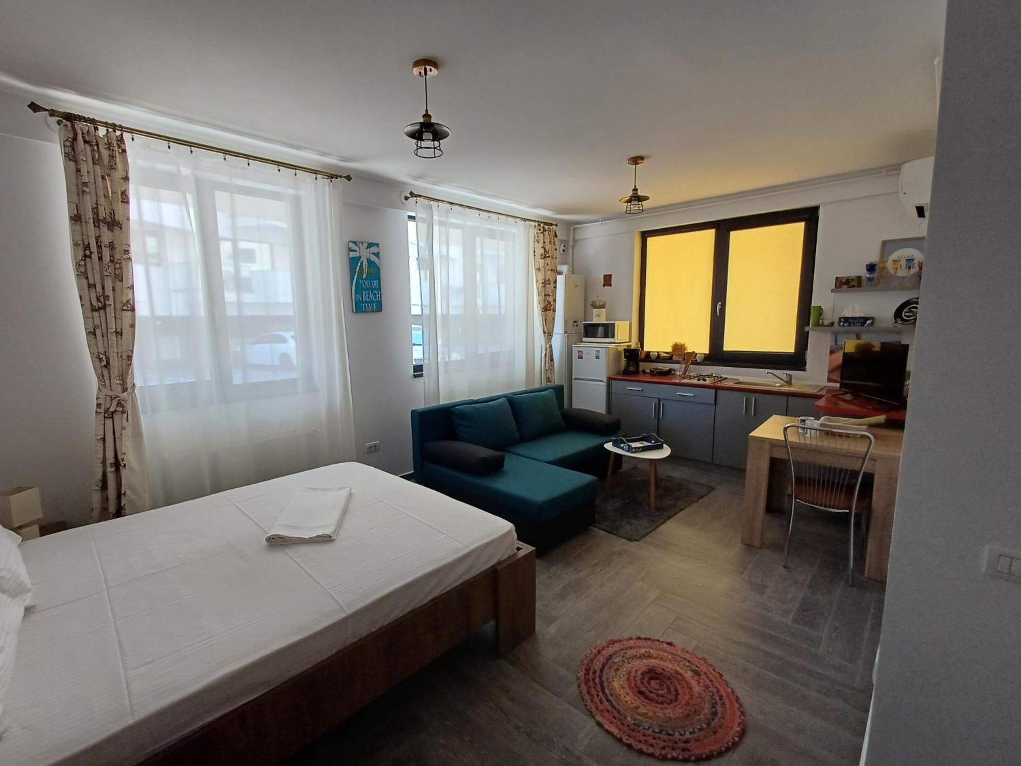 Studio Alex Mamaia Nord Apartman Năvodari Kültér fotó
